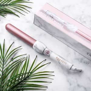 FoxyBae Marble Rose Gold 32MM Curling Wand N
